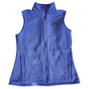 Patagonia Blue Better Sweater Fleece Vest. Sz. S